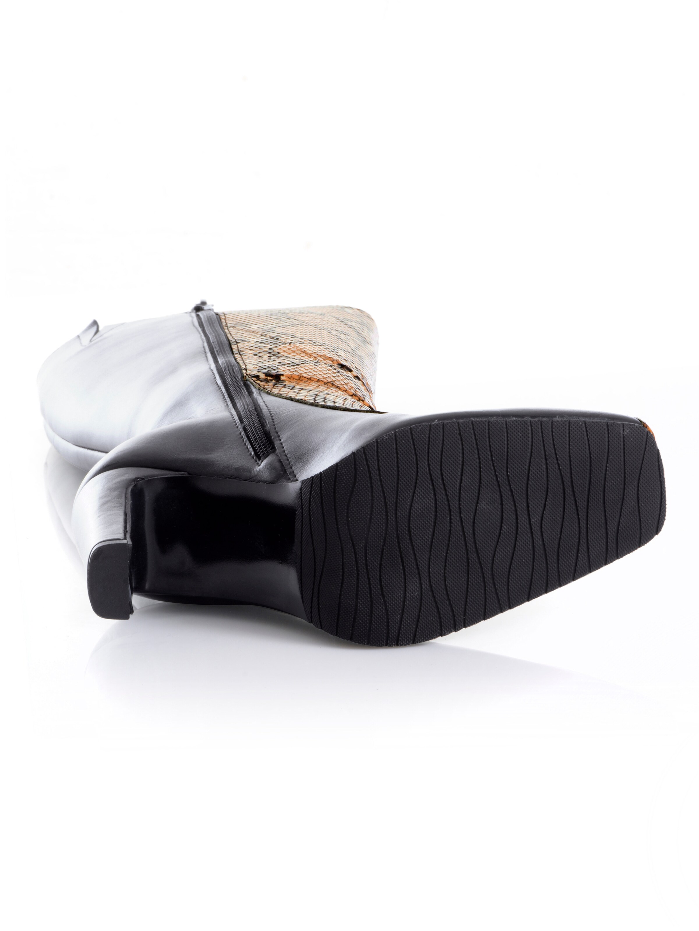 Stiefel mit Snake-Einsatz 2