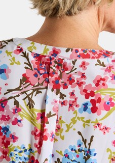 Pflegeleichte Bluse mit Blumenmuster thumbnail 5