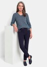Tricot pullover met naadloze V-hals thumbnail 4