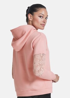 Sweatshirt mit Spitzenbesatz thumbnail 4