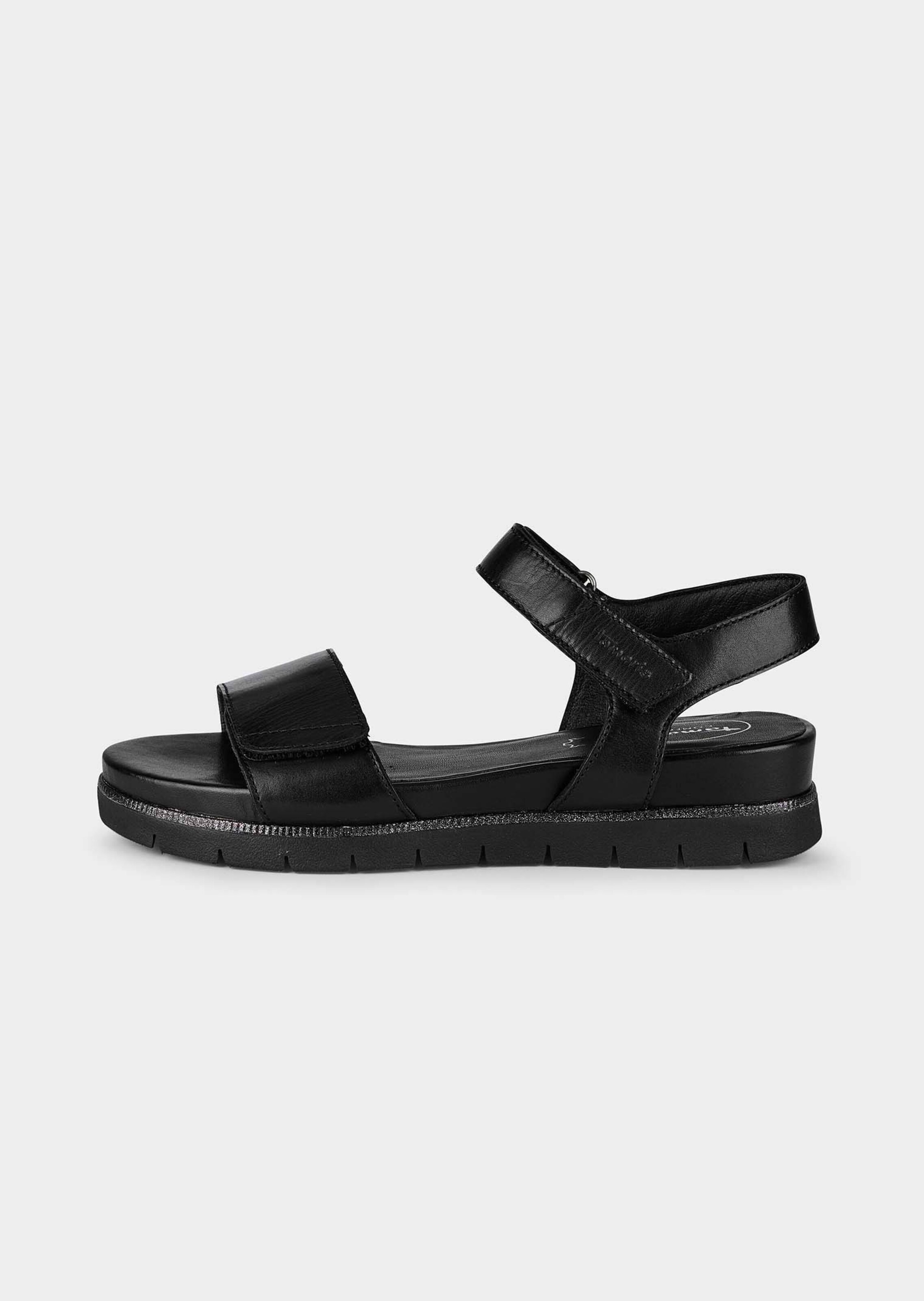 Sandale mit verstellbarem Klettriemen