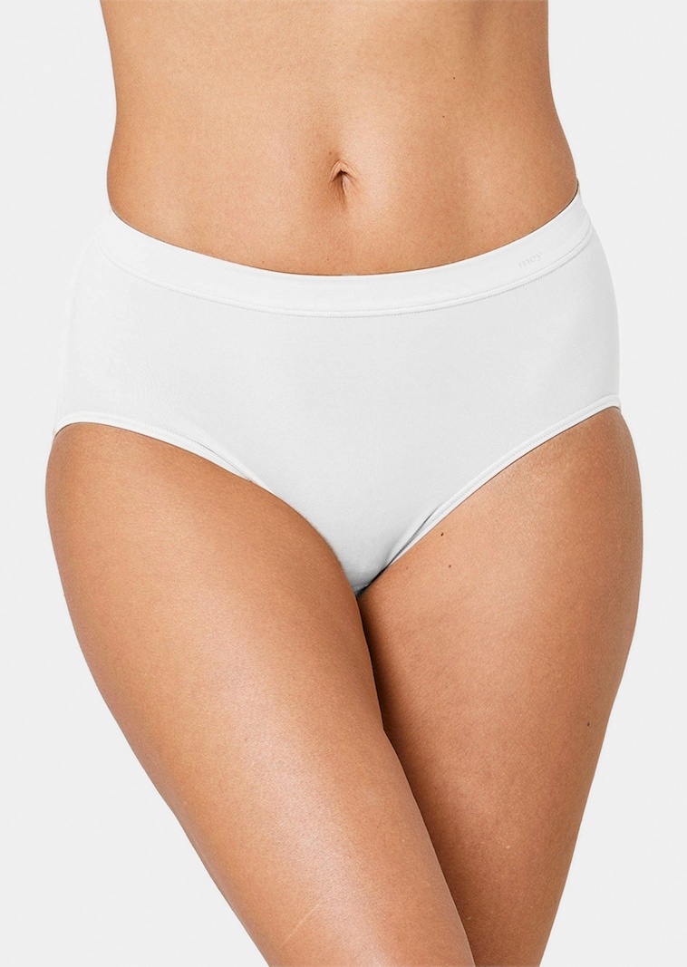 Slip taille haute passepoilé