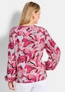 Viskose-Bluse mit Statement-Ärmeln thumbnail 3