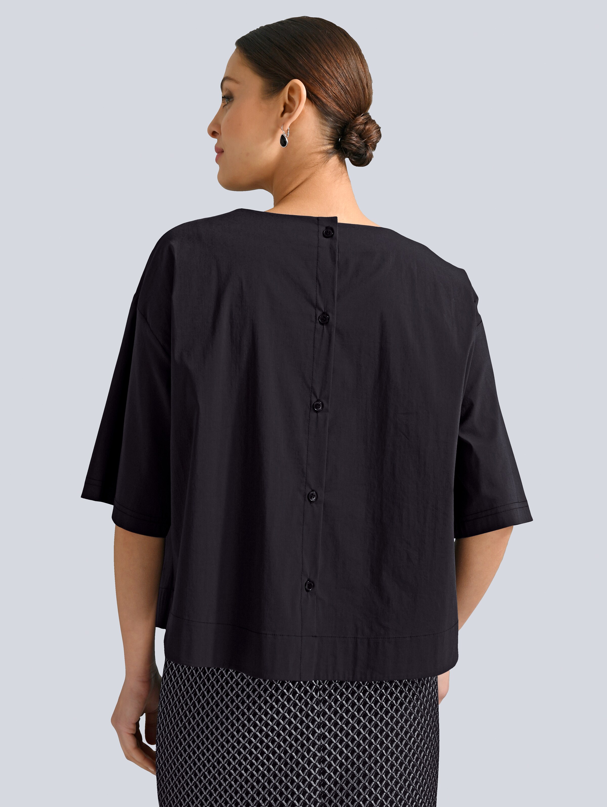 Bluse in modischer Boxy-Form 4