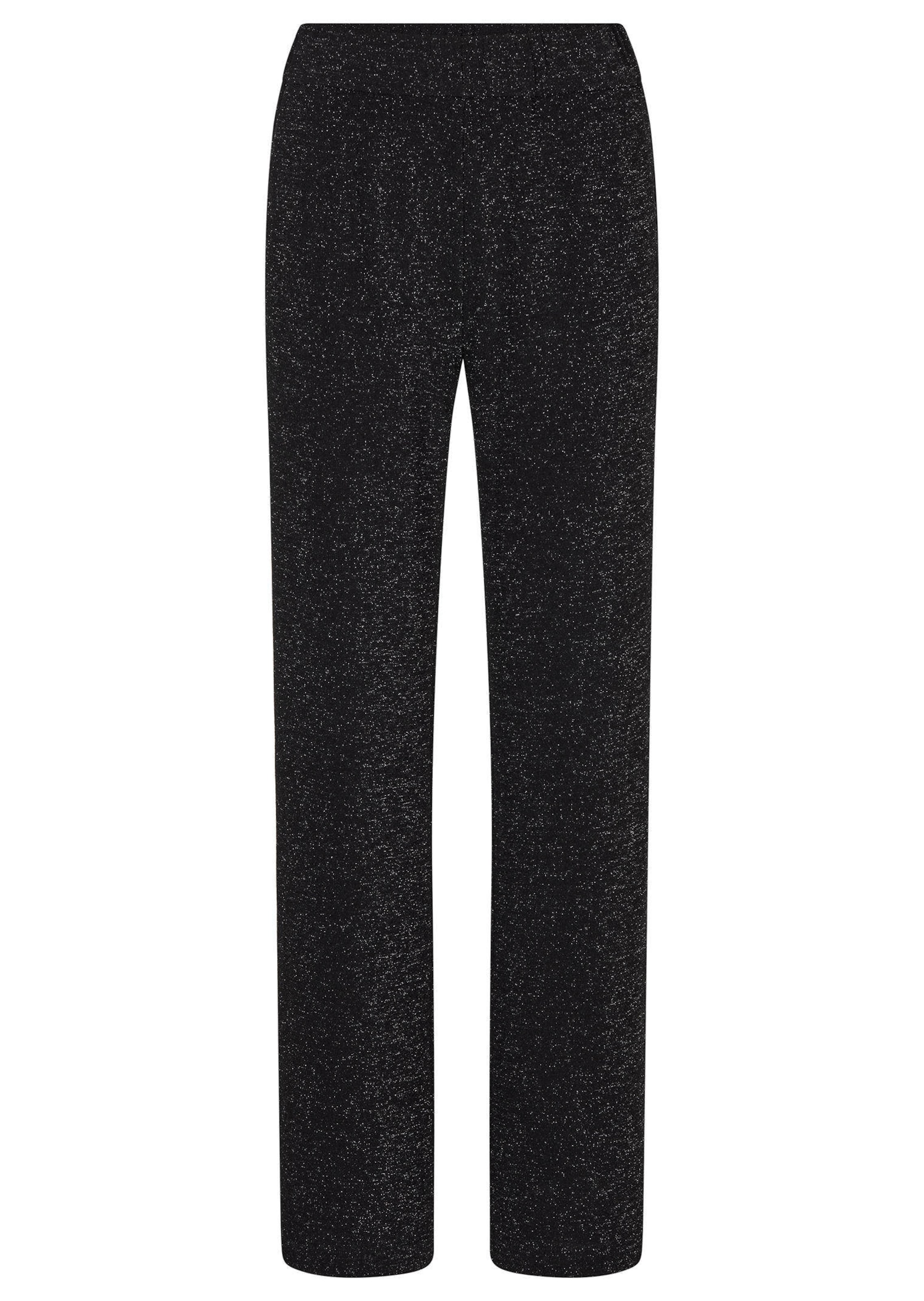 Weite Hose VERA aus glänzendem Jersey
