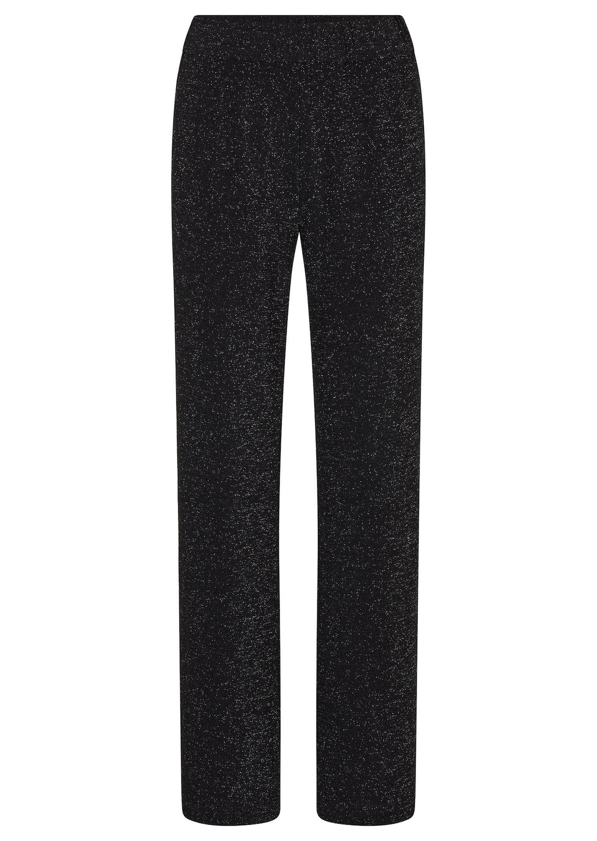 Weite Hose VERA aus glänzendem Jersey