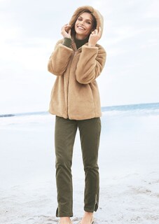 Webpelz-Jacke mit Kapuze thumbnail 2