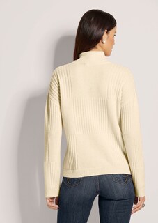 Stehkragen-Pullover aus Schurwolle thumbnail 3