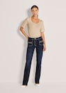 Schmale Jeans mit geradem Bein thumbnail 2