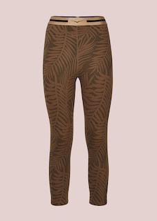 7/8-Leggings mit breitem Bund thumbnail 4