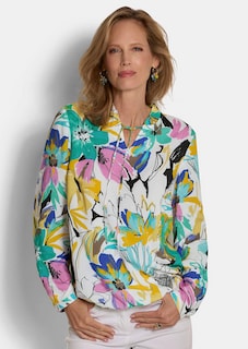 Bluse mit Rüschenkragen thumbnail 1