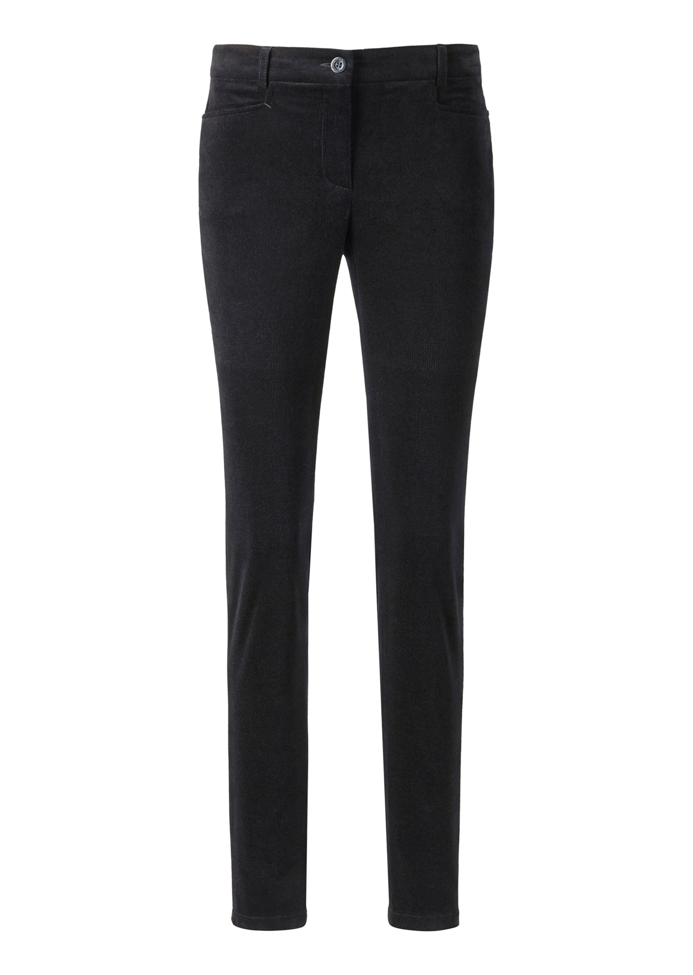 Elastische Feincord-Hose in schlanker Form
