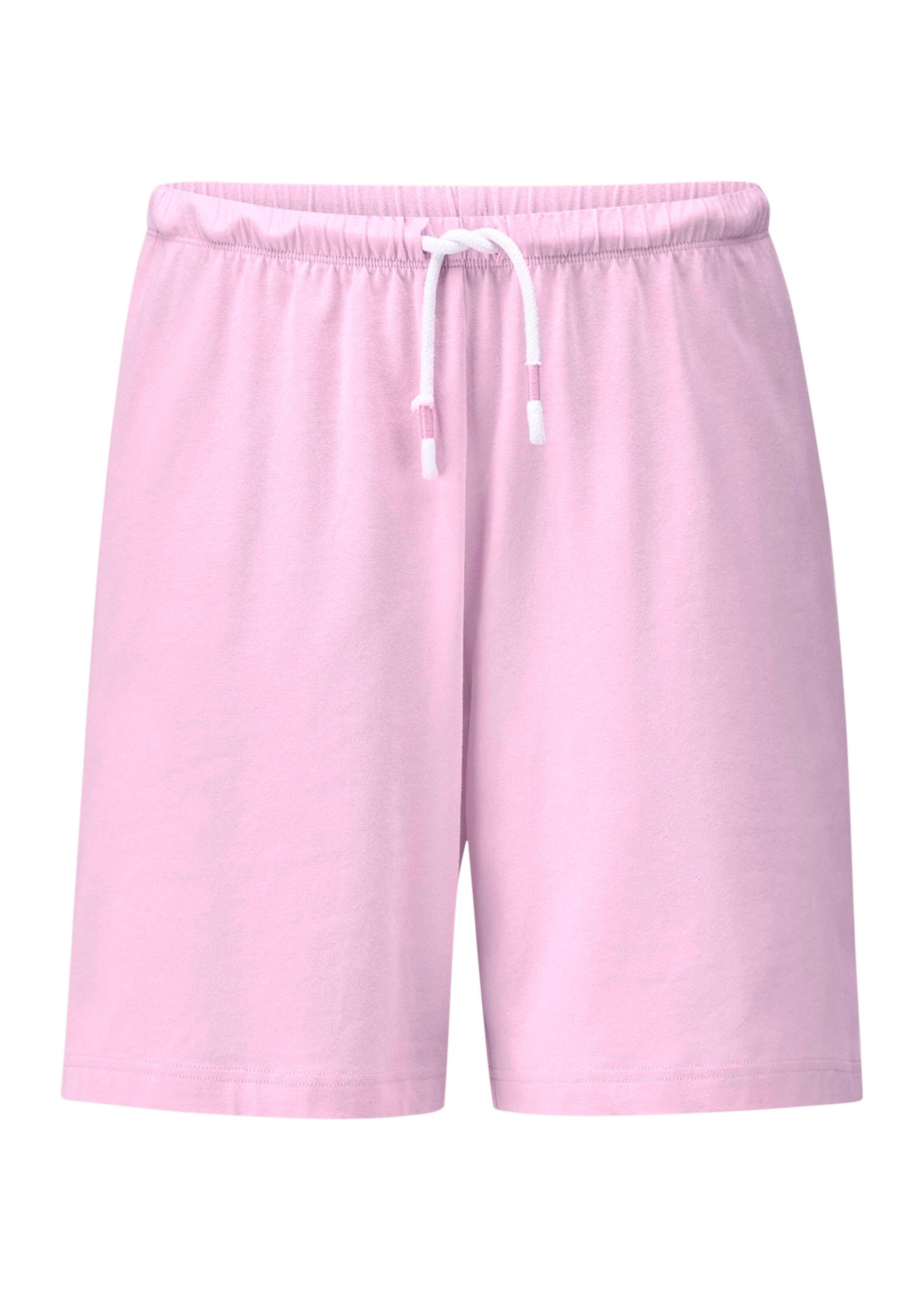 Pyjama-Shorts mit Schlupfbund und Kordel