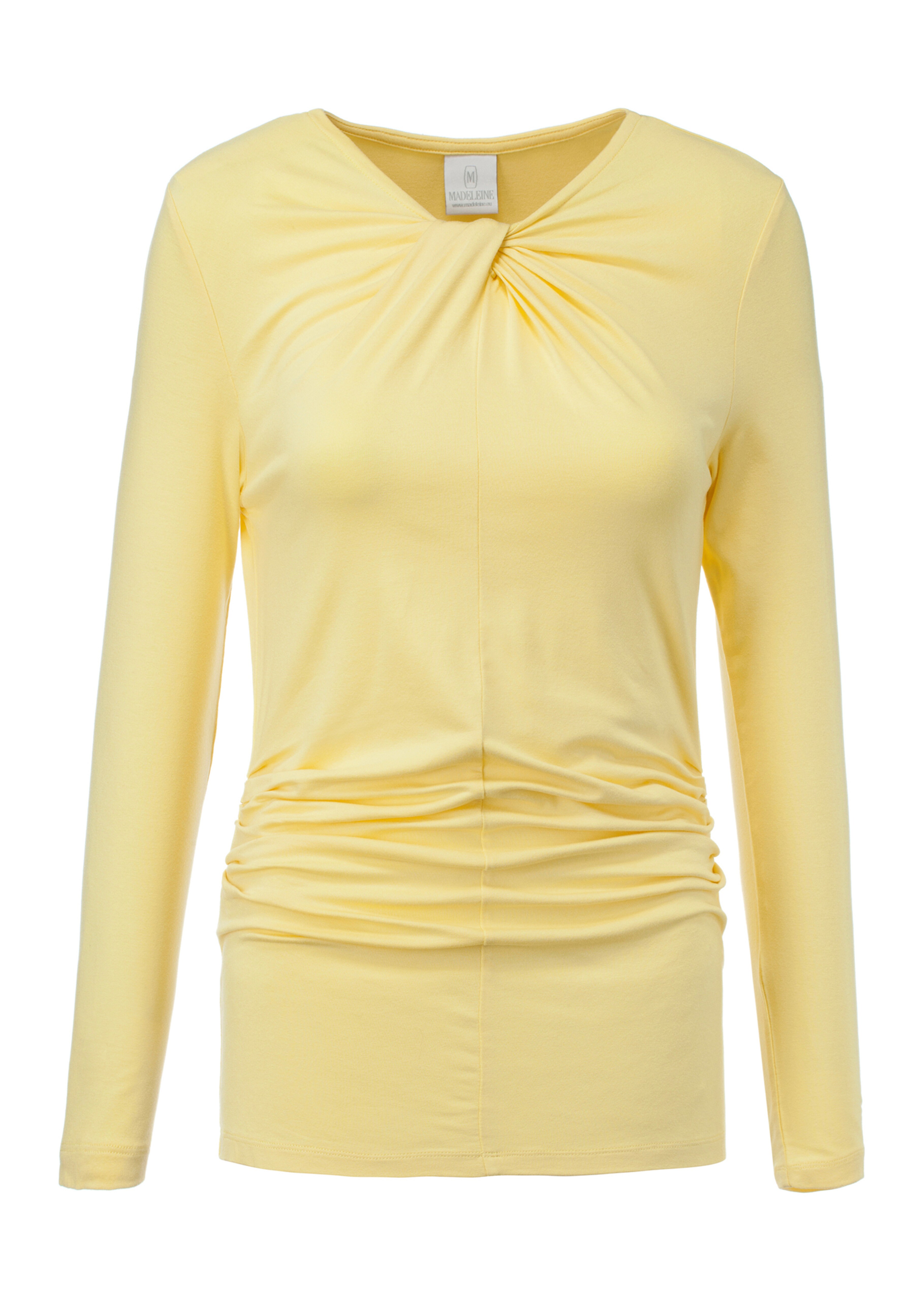 Shirt mit Langarm und Knoten-Effekt