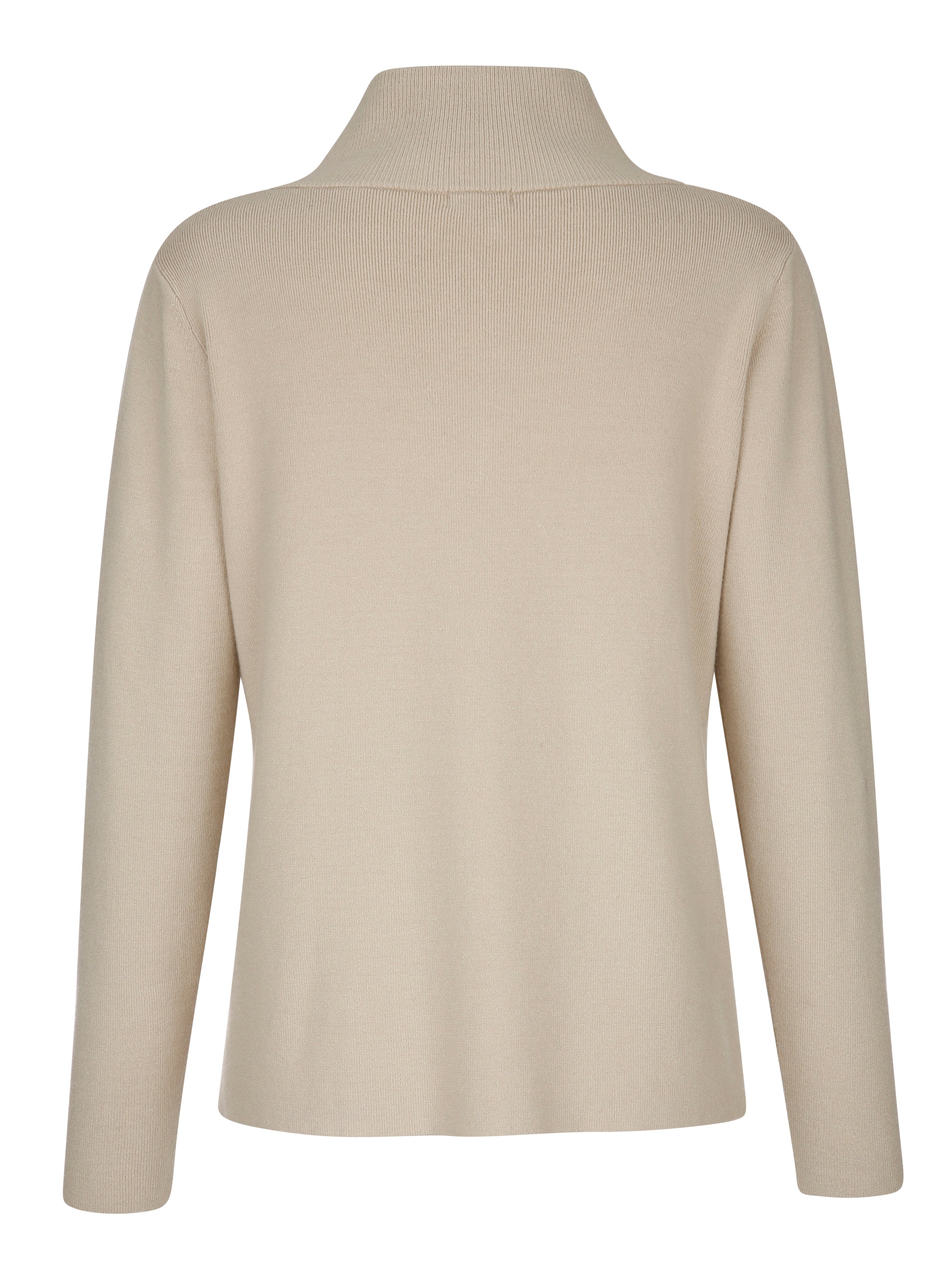 Pullover mit breitem V-Ausschnitt