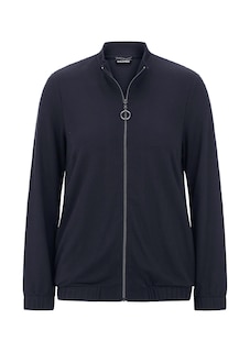 Pehmeä trikootakki blouson-lookissa thumbnail 6