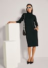 Stehkragen-Kleid in H-Linie thumbnail 4