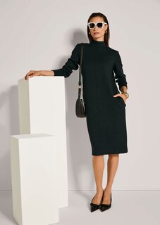 Stehkragen-Kleid in H-Linie thumbnail 4