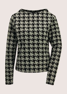 Sweat à motif pied-de-poule thumbnail 6