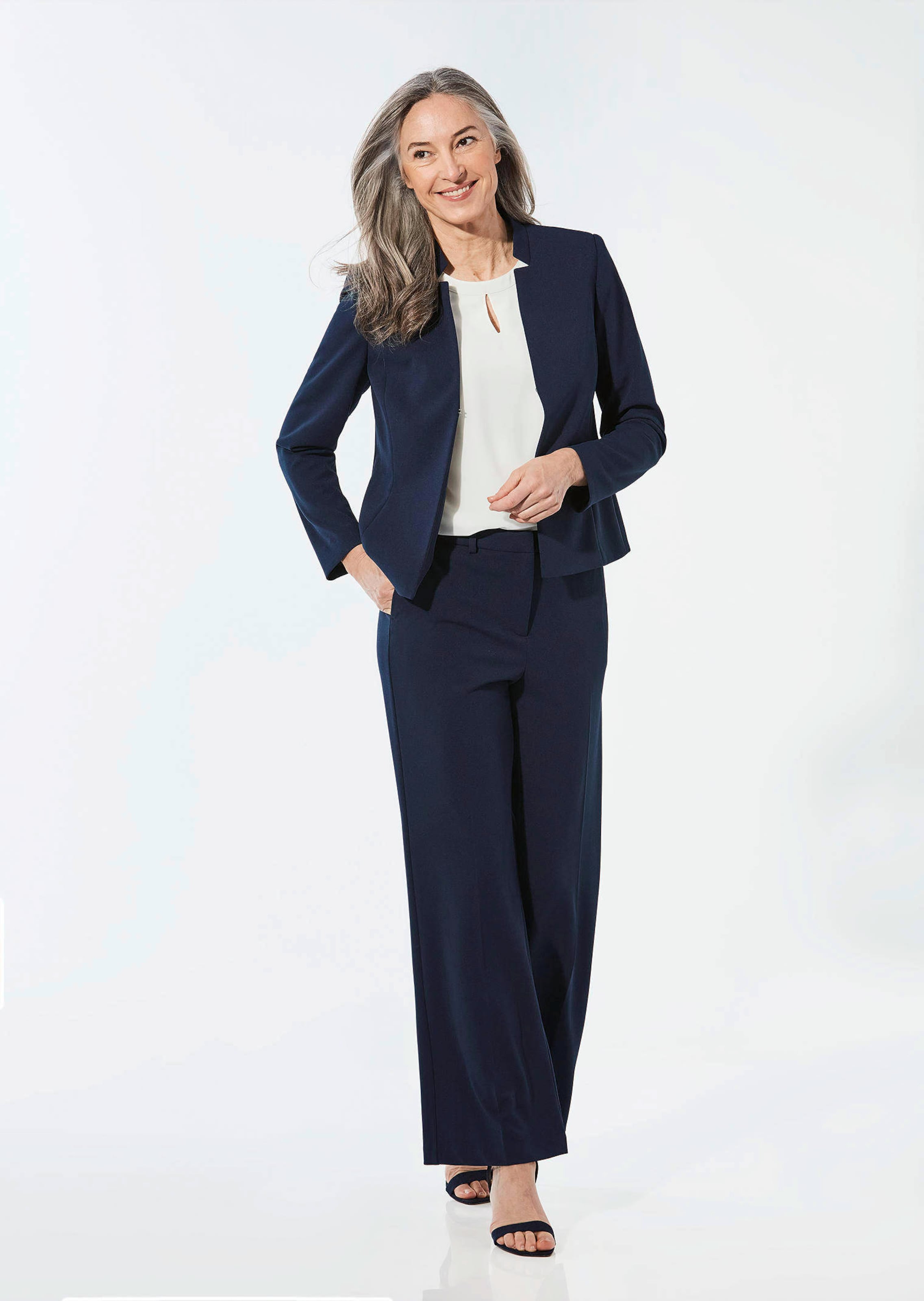 Blazer - marine - Gr. 56 de Goldner Fashion