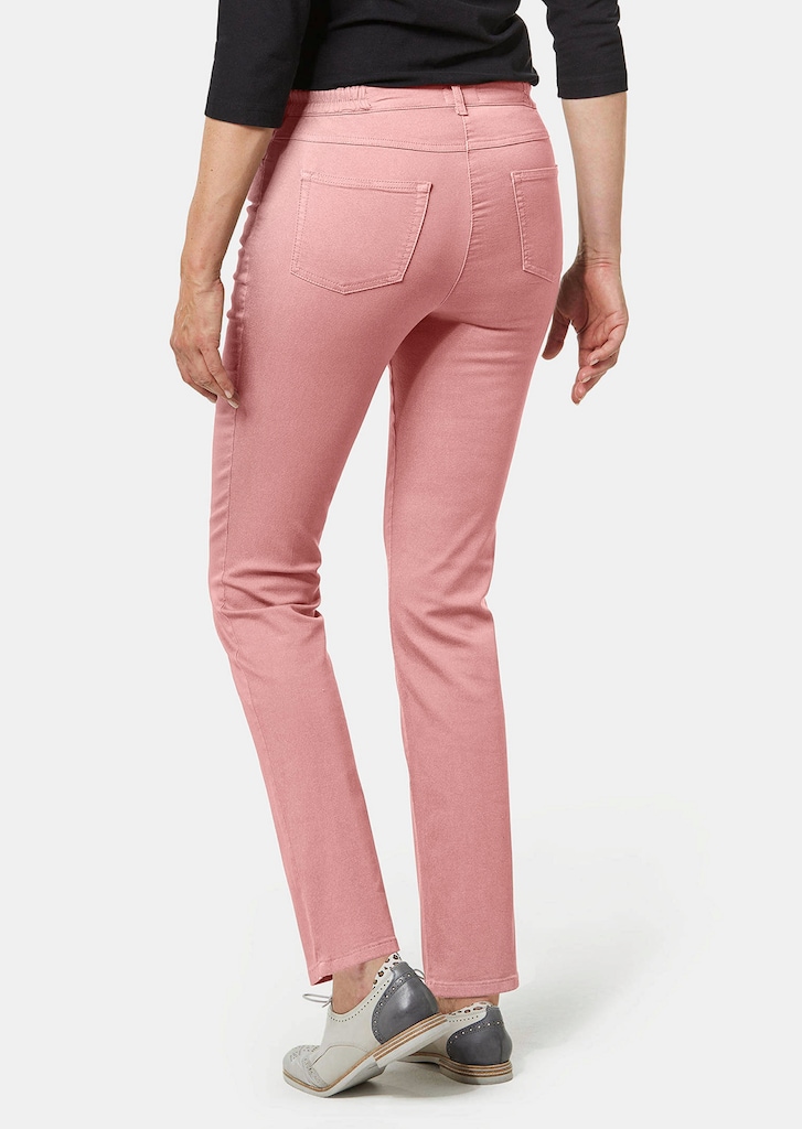 Hose Carla in jeanstypischer Form und trendstarker Farbe 2