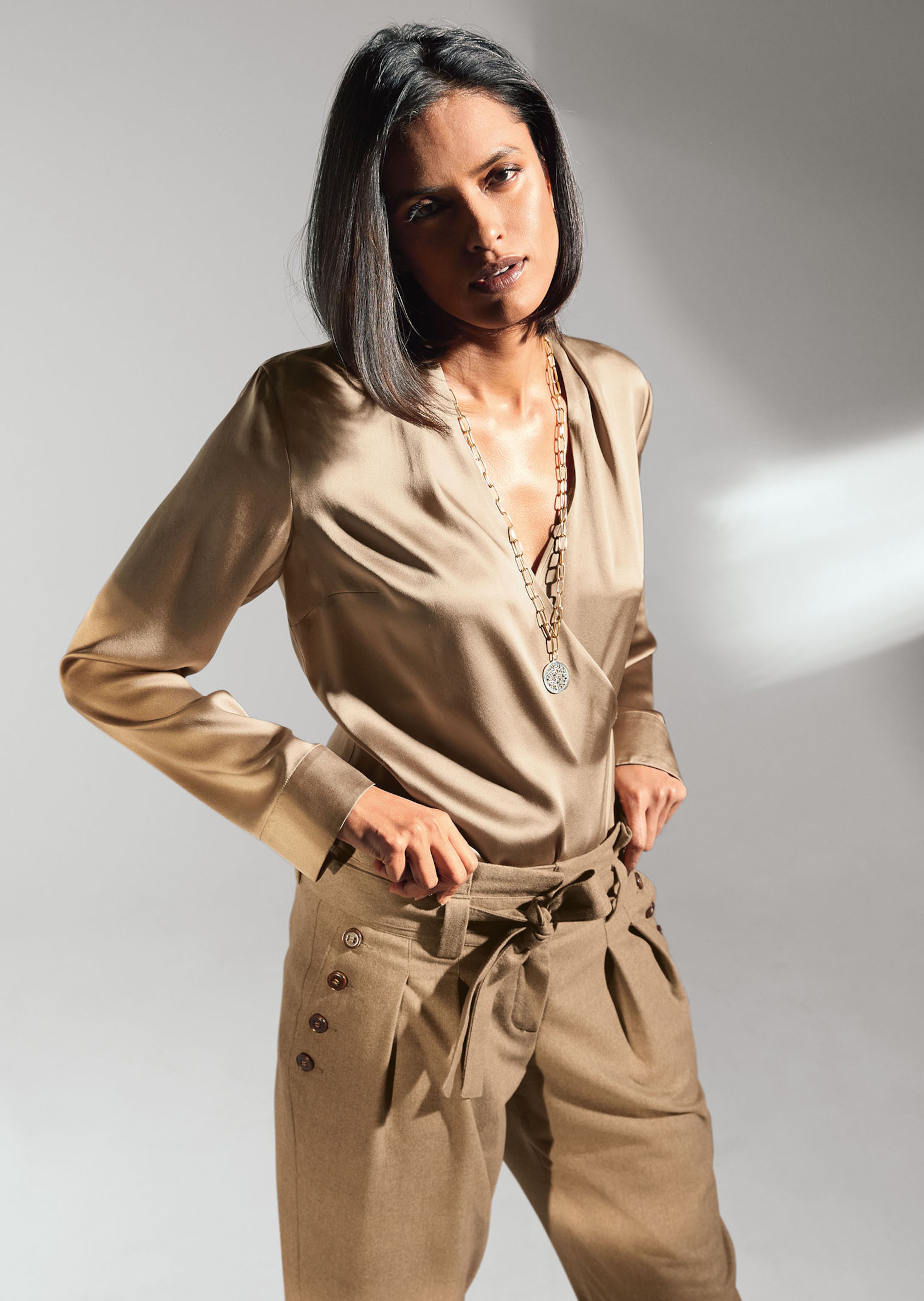 Blouse. Zuiver zijde