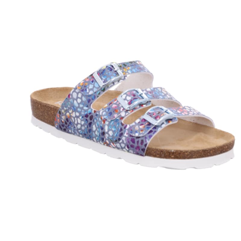 Gemusterte Pantolette