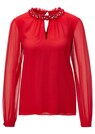 Seidenbluse mit Strass thumbnail 1
