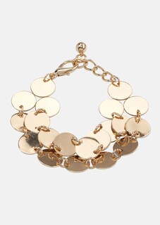 Zweireihiges Metall-Armband thumbnail 2