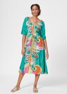 Sommerkleid mit platziertem Print thumbnail 1