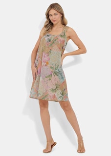 Robe de loisirs sans manches avec larges bretelles thumbnail 5