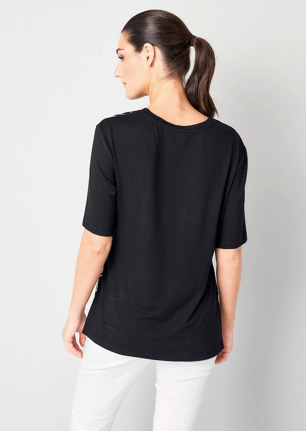 Shirt mit floralem Motiv 2