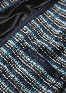 Elégant blazer en tweed avec fil brillant thumbnail 4