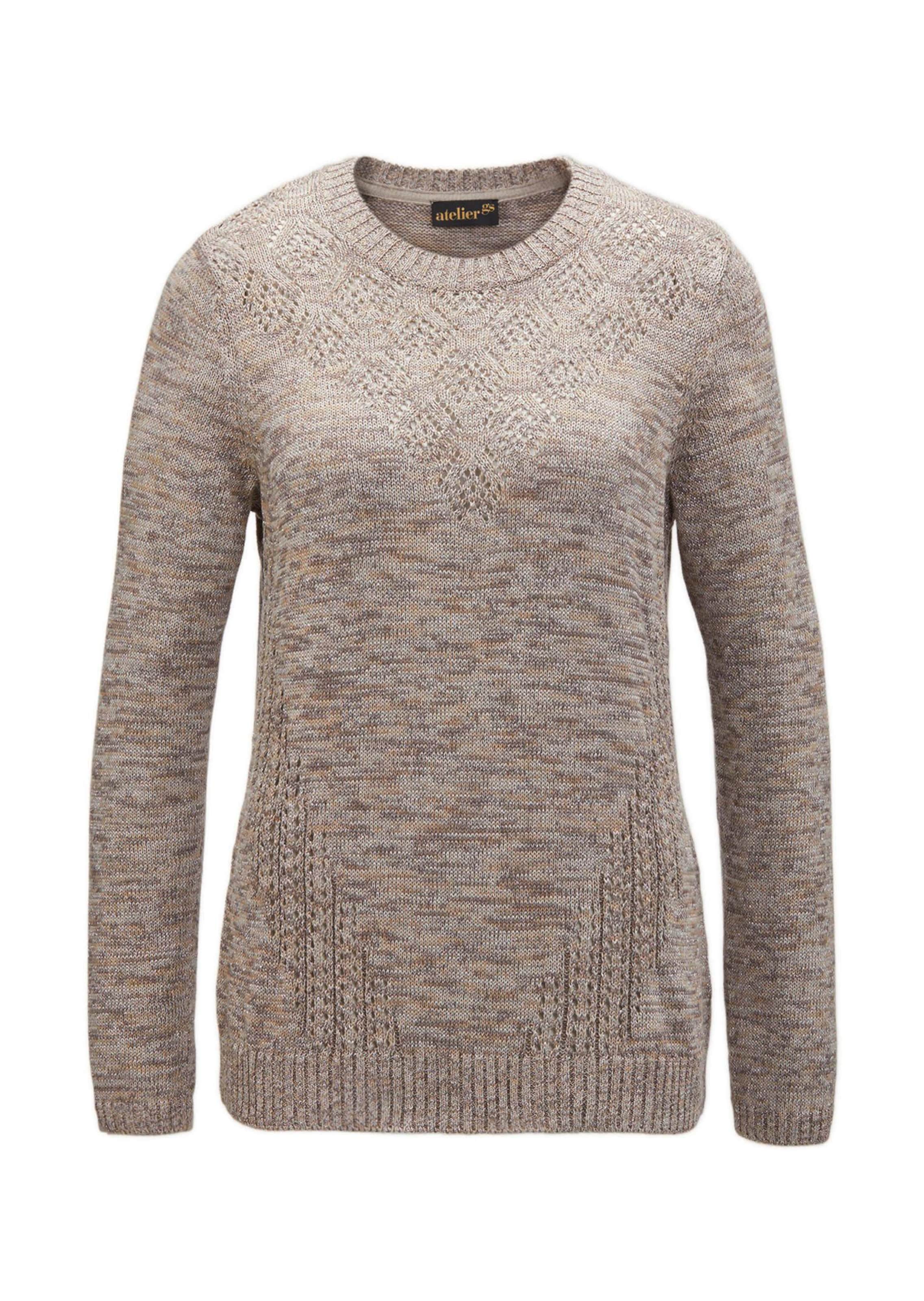 Pullover mit Glanzgarn