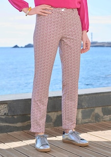 Gedessineerde broek LOUISA van scuba thumbnail 7