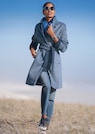 Prince of Wales check pattern coat thumbnail 2