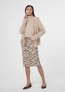 Strickjacke mit Kapuze in Bouclé-Optik thumbnail 2