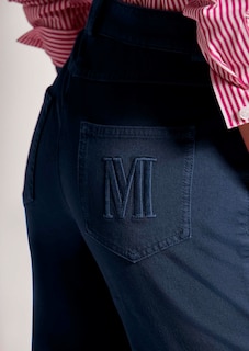 M-Jeans in gerader Form mit Logo-Stickerei thumbnail 5