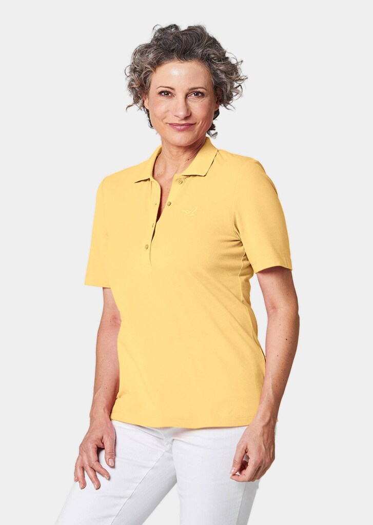 Poloshirt van eersteklas piquéstof