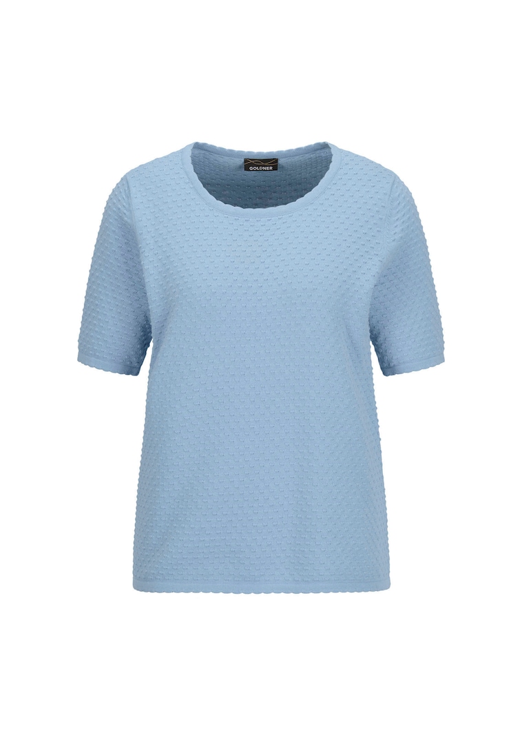 Pull à manches mi-longues avec motif à pois