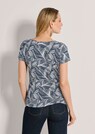 Viskoseshirt mit grafischem Blattprint thumbnail 3