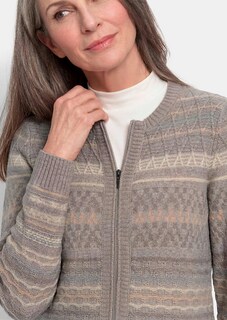 Warm tricot jasje met ritssluiting thumbnail 4