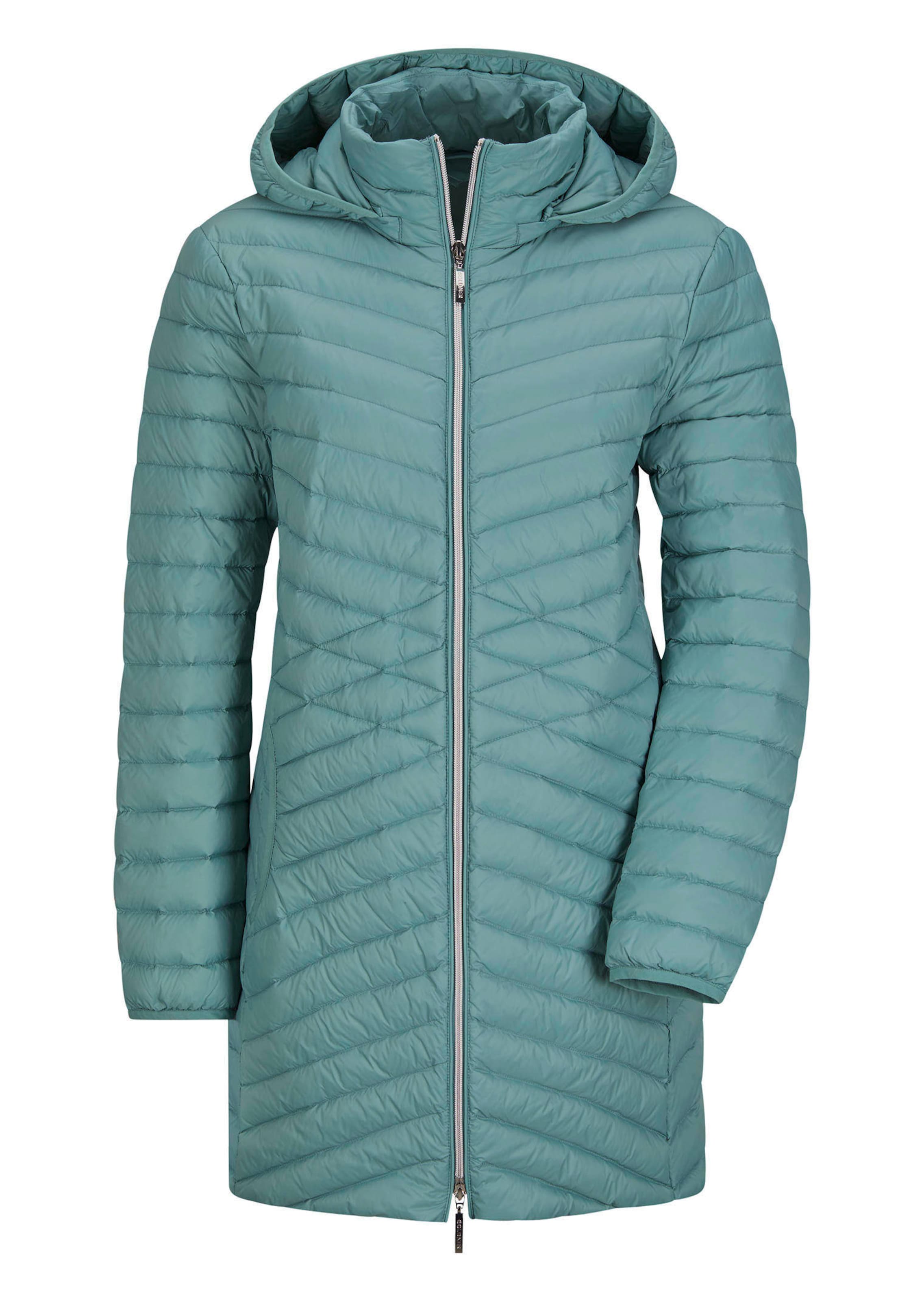 Daunenmantel mit femininer Steppung
