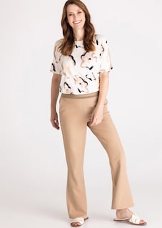 Verkürzte Hose aus Power-Stretch thumbnail 2