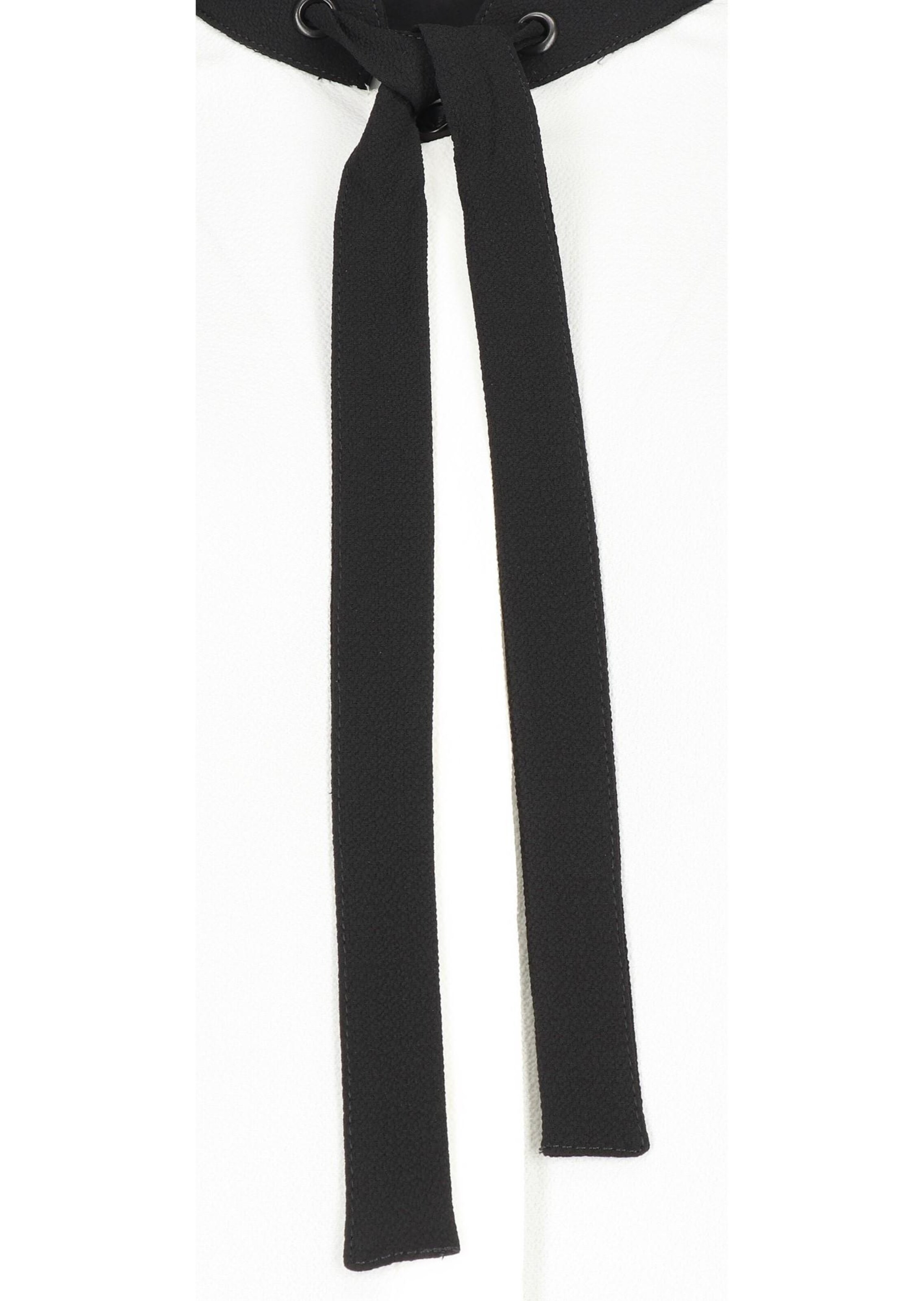 Elégante chemise avec nœud - crème - Gr. 23 de Goldner Fashion