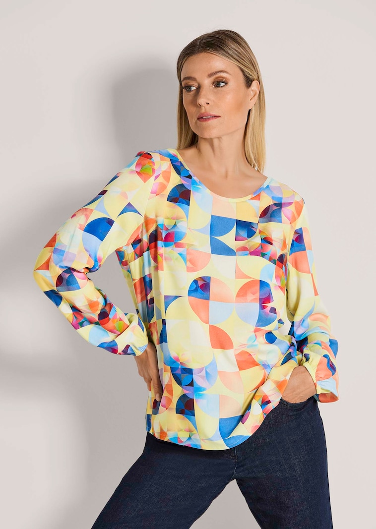 Blouse en pure viscose