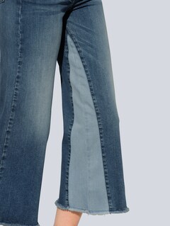 Jeansculotte in angesagt weiter Form thumbnail 3