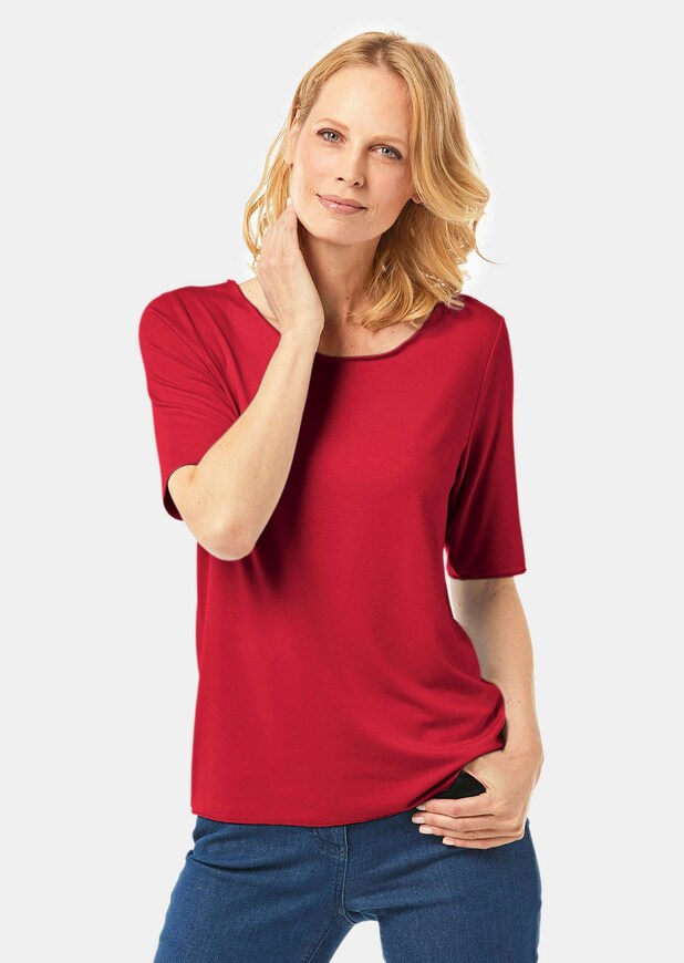 T-shirt avec liseré décoratif