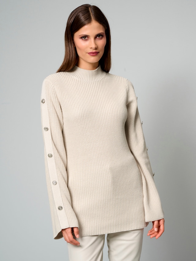 Pullover mit Trompetenärmeln