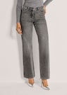 Gerade Jeans mit Strass-Elementen thumbnail 1